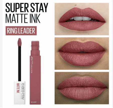 Maybelline New York Super Stay Matte Ink Liquid Matte Lipstick - 175 ringleder